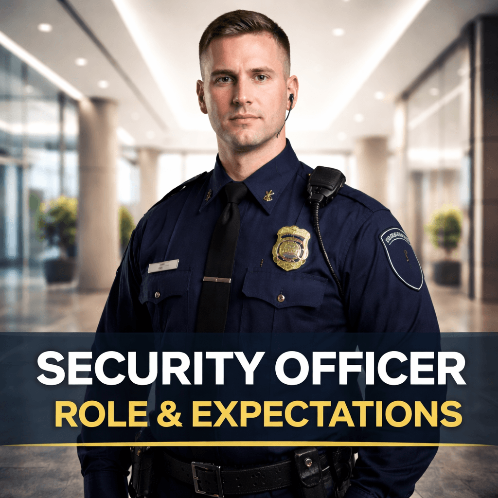Introduction to the Security Officer Role and Professional Expectations