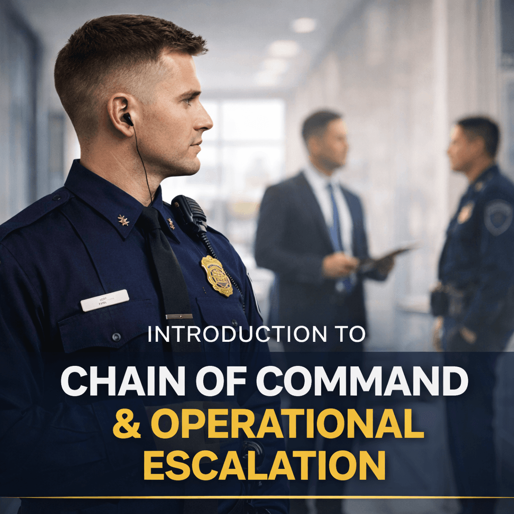 Introduction to Chain of Command and Operational Escalation